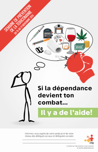 SEMAINE DE PRÉVENTION DE LA TOXICOMANIE  –  DU 15 AU 21 NOVEMBRE 2015