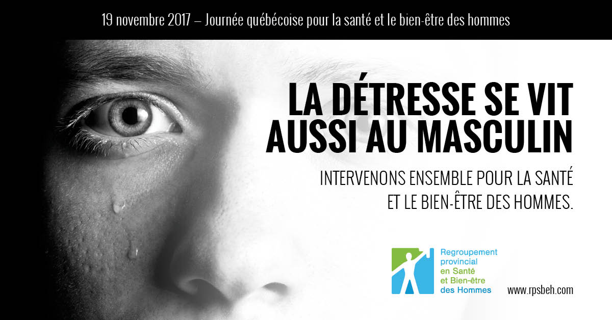 LA DÉTRESSE SE VIT AUSSI AU MASCULIN