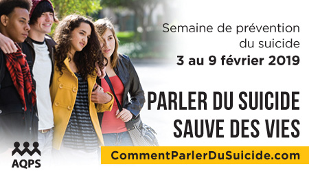 Parler du suicide sauve des vies