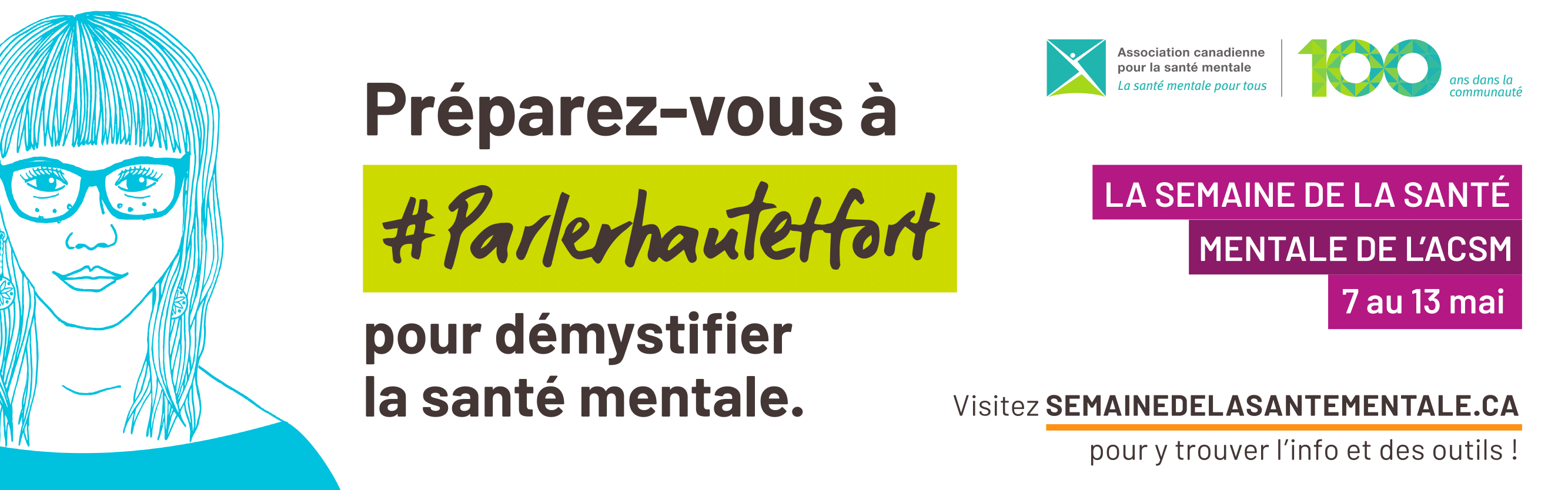 Semaine de la santé mentale du 6 au 12 mai 2019