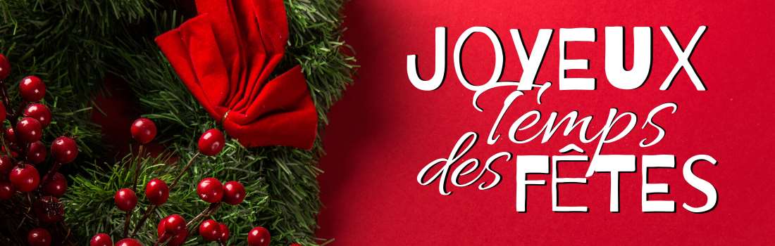 Joyeux temps des Fêtes !