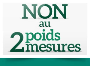 2 poids, 2 mesures – Traitement inéquitable !